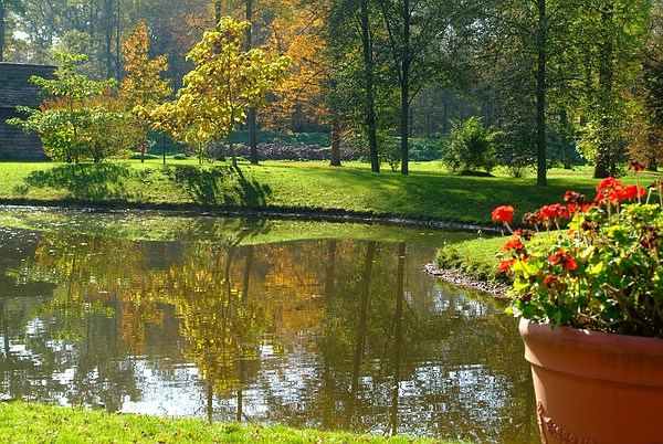 Die Kunst der Parkgestaltung: Das Schöpfungswunder im Licht und im Spiegel des Wassers