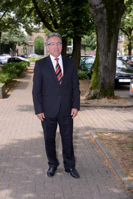 Karl-Heinz Müller, Inhaber des Freiburger Bestattungsinstituts K.H. Müller