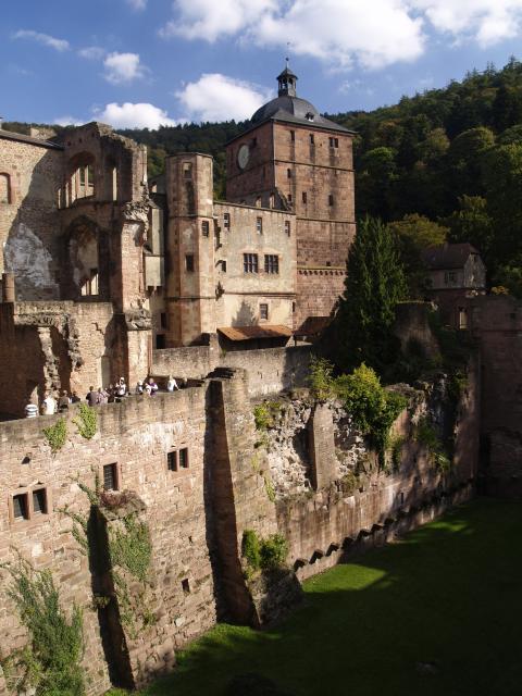 Heidelberg: Brückenturm Schlossgraben