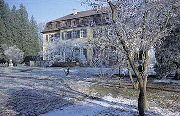 Verschneit: Der Queen-Auguste-Victoria-Park